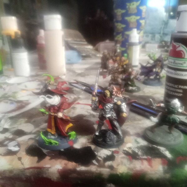 Warforged Ranger 3D Printed Resin Miniature Set Tabletop Role Playing ...