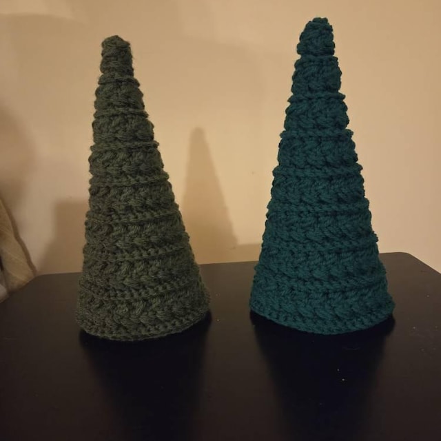 A customer's finished Wheat Stitch Tree Crochet Pattern + Video