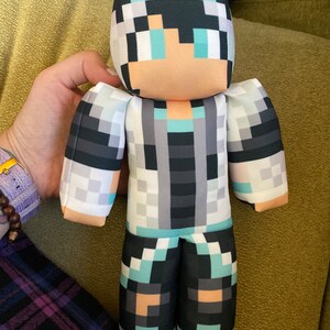 minecraft custom plush