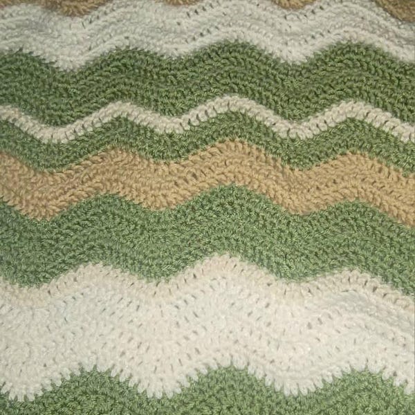 Shell Cottage Ripple Daisy Cottage Designs Ripple Blanket Pattern, Easy Ripple Blanket ...