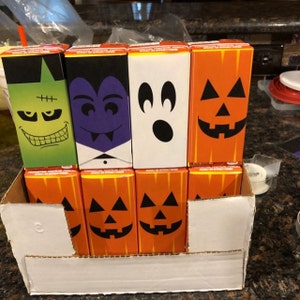 Fall Party Juice Box Covers: Classroom Party Decor - A Touch of LA