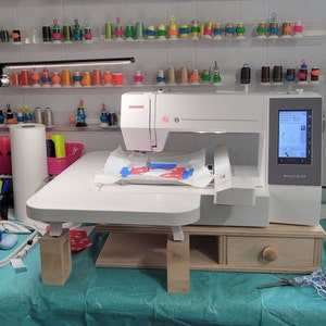Embroidery Riser Fits Janome 400E/ 500E/550E Handcrafted Handmade ...
