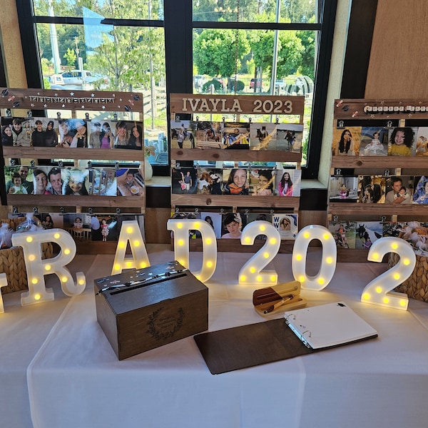 3D Wooden Seating Chart Wedding Seating Chart for Guest Wedding Table