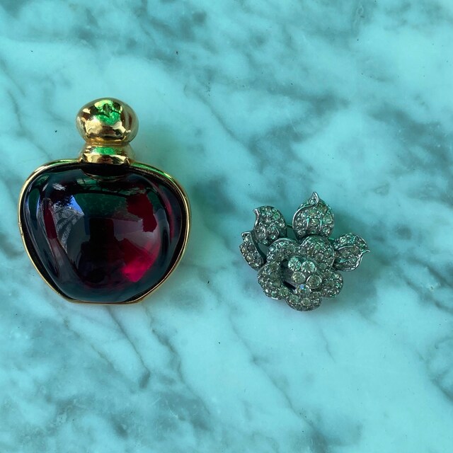 Christian Dior - Vintage Brooch in the Shape of a 
