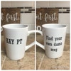 Personalized Mug Custom Coffee Mug Quote or Saying Company Logo Cups ...