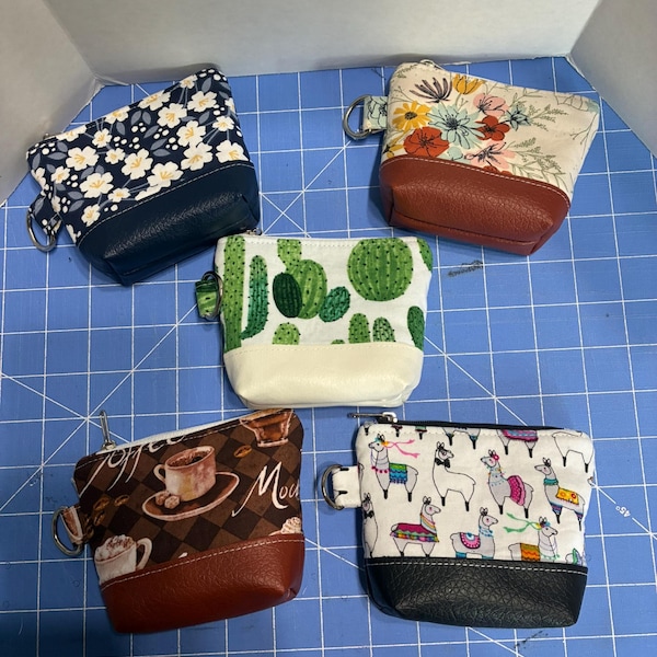 Mini Zipper Pouch PDF Sewing Pattern | Beginner and Scrap Friendly - Etsy