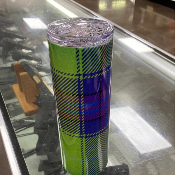 Dickinson Tartan Tumbler