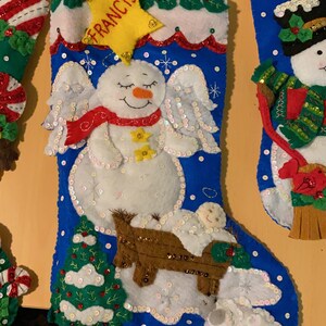 Jolly St. Nick Stocking - Etsy
