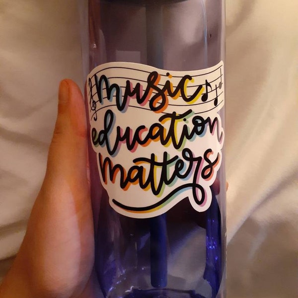 Music Education Matters Sticker, Music Teacher Sticker, Choir, Band ...