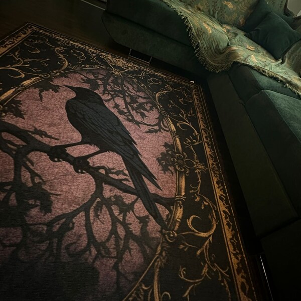 Celestial Rug for Outdoors Art Deco Moon and Stars Floor Decor for ...