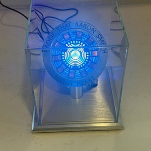 カスタム アーク リアクター MK 1 & MK2 モデル ランプ アイアンマン