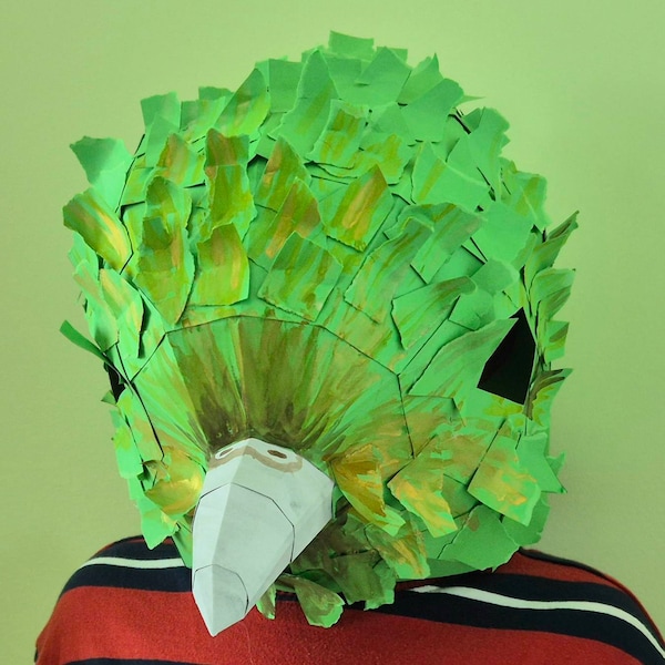 Lion Mask Papercraft PDF Template, DIY Low Poly Mask, Lion King, Lion ...