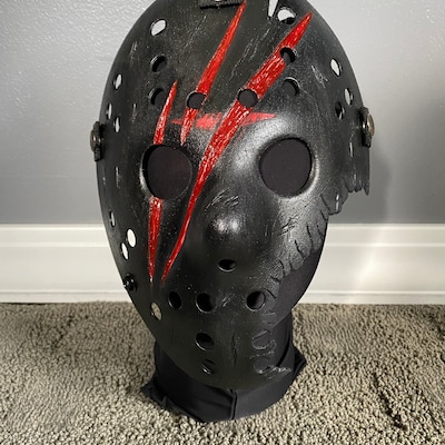 Masque Personnalisé SAVINI JASON - Modèle Noir - Édition Spéciale Pour Collectionneurs