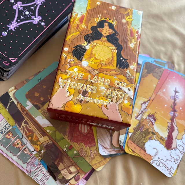 洋書 Fairy Land tarot deck Fairy Land Tarot Deck. Vintage Illustration Tarot Cards - Etsy