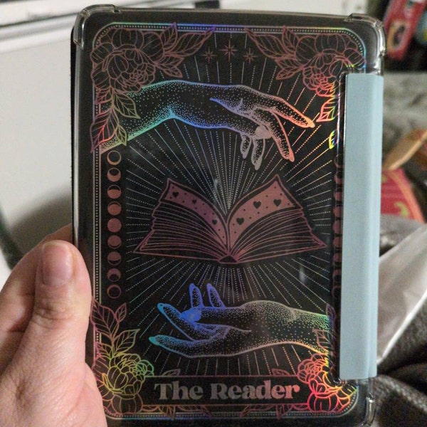 The Reader Tarot Card Kindle Paperwhite Clear Case Insert - Etsy