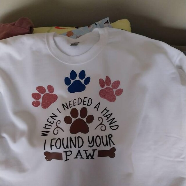 Dog Paw Print SVG Cutting File for Cricut and Silhouette, Pet Paw