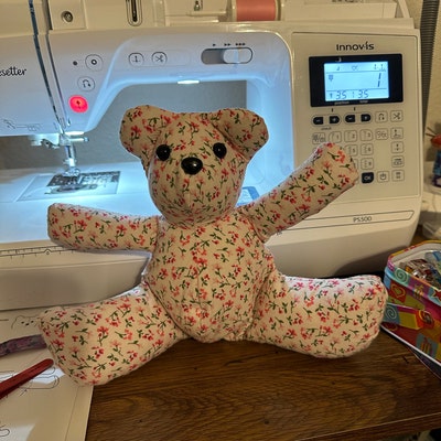 MINI Memory Bear Pattern 8 noelle Bear With VIDEO Tutorial Teddy Bear ...