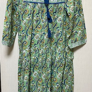 Cotton Printed Dress
