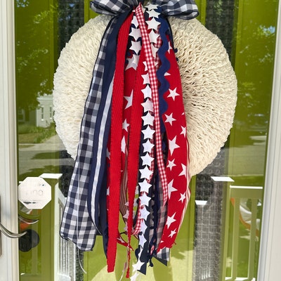 Patriotic 4th of July Ribbon Set, 4th of July Ribbon Bundle, Red White ...