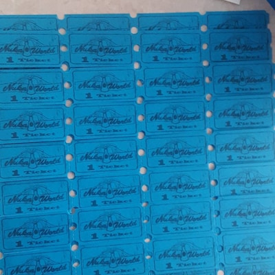 Un-official Handmade Fallout 4 Nuka World Arcade Tickets - Etsy