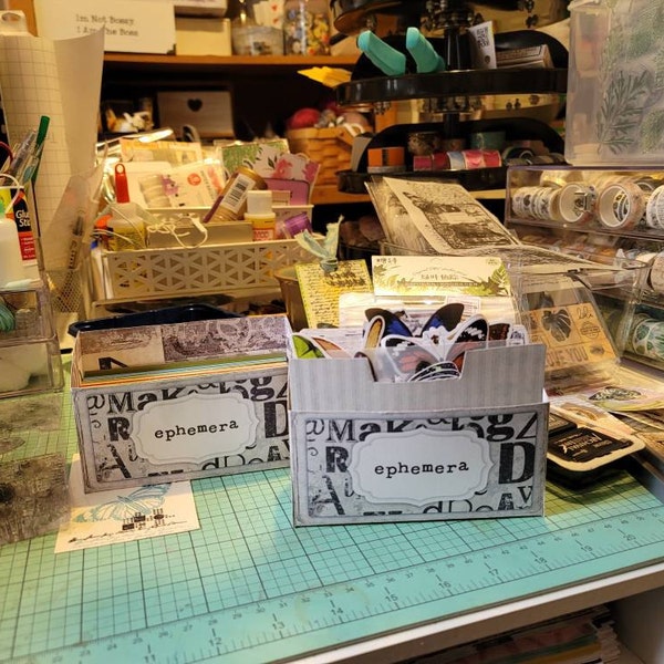 Ephemera, Box, Industrial, Junk Journal, Grunge, Storage, My Porch ...