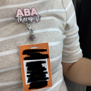 RBT Badge Reel Registered Behavior Technician Badge Reel - Etsy