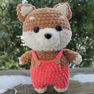 Crochet Pattern - Shiba the Cute Dog - Etsy