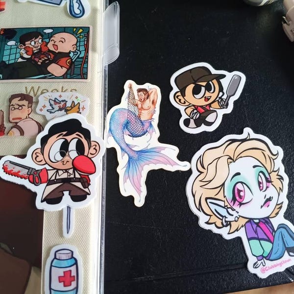 TF2 Little Goobers | Stickers - Etsy