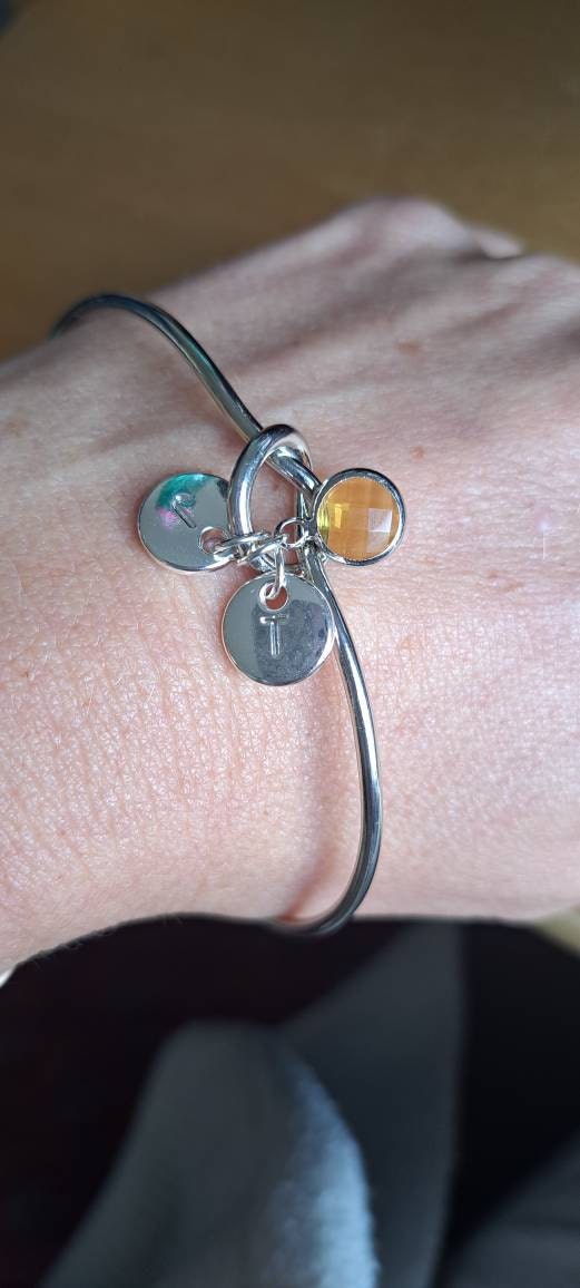 Silver Knot Bracelet Gift For Her, Personalised Christmas Gifts, Best Friend Gift, Maid of Honour Gifts, Sister Birthday Gift