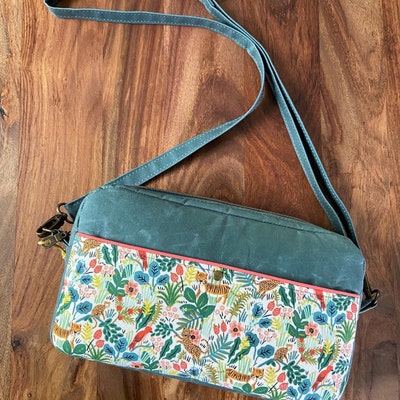 Messenger Bag Sewing Pattern. the Traveller. Cross-body Multi-pocket ...