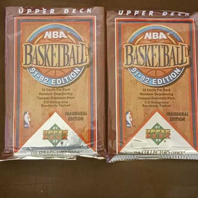 NBA Upper Deck 1991-92 Basketball Inagural Edition Series 1