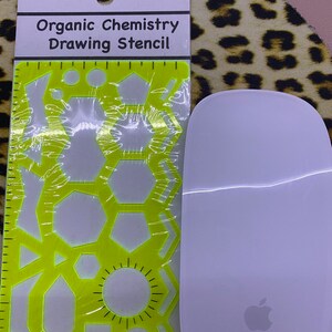 Organic Chemistry Stencil with Minor Cosmetic Defects - O-Chem Shop