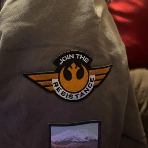スターウォーズ レジスタンスに参加しよう 刺繍パッチセット アイロン