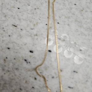 10K Real Gold Franco Chain - 16"/18"/20"/22"/24" length and 1.8MM/2MM/2.5MM/3MM/3.5MM/4MM for Women/Men