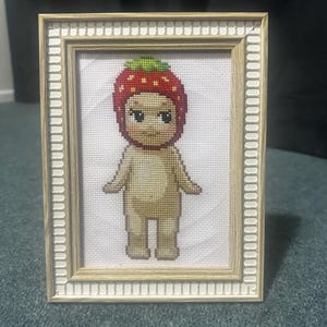 Sonny Angel Strawberry Cross Stitch Pattern | Digital PDF Download - Etsy