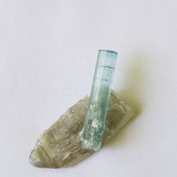 Natural Pink Colour V Shape Kunzite Crystal With Albite Specimen From ...