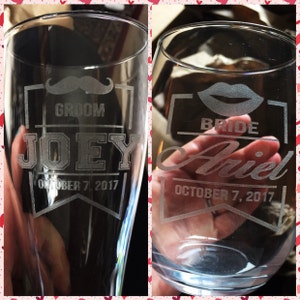 Personalized Beer Mug, Groomsman Gift, Groomsmen Beer Glass, Groomsmen ...
