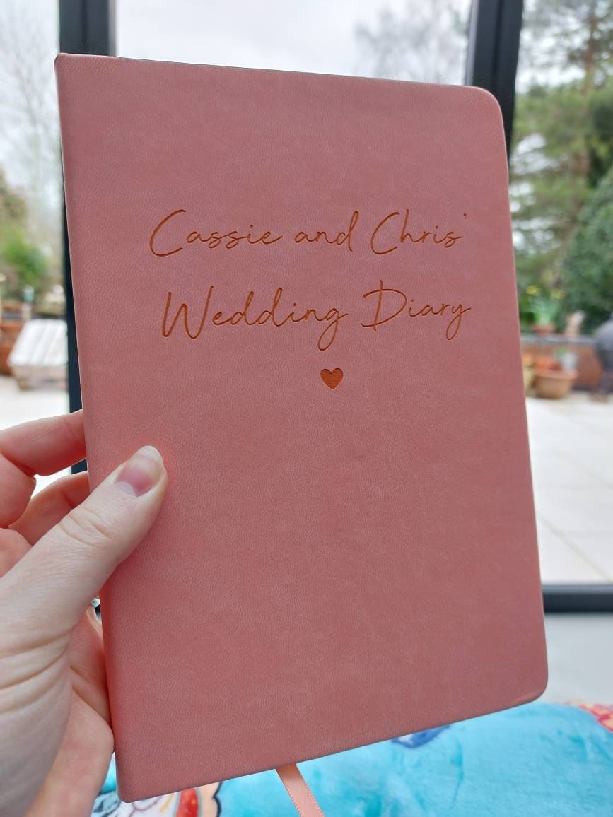 Your Words Personalised Notebook Luxury Journal for Any Purpose | Custom Notebook Bespoke Stationery Gift for Teachers