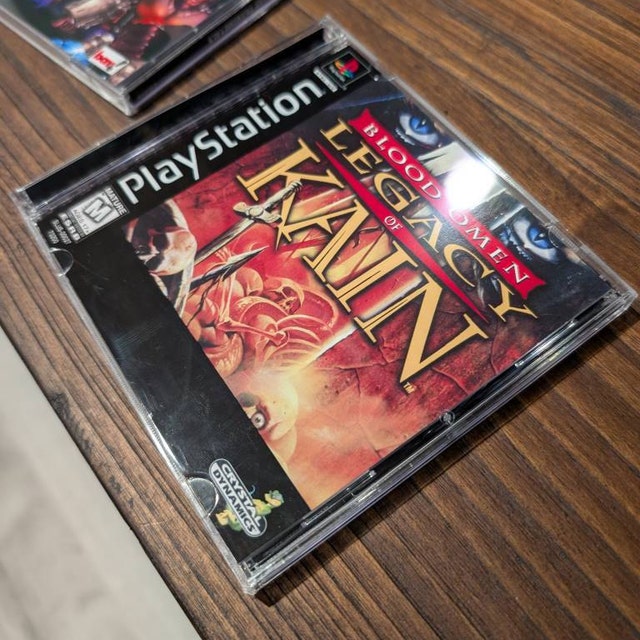 Blood Omen Legacy Of Kain PS1 - PAL FR Black Label Complet (notice + Boîte)