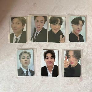 BTS Memories 2020 DVD  トレカ付き新品未使用 BTS MEMORIES 2020 DVD PHOTO CARD select RM JIN J-HOPE SUGA