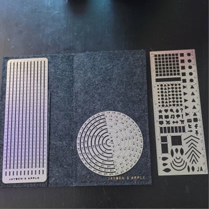 Bullet Style Journal Stencil, Planner Stencil Essential Stencil Set ...