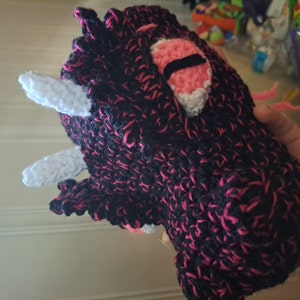 Dungeon and Dragon dragon Head Dice Bag Crochet Pattern PDF ...