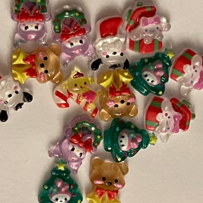 20 X Red Bunny Rabbit Nail Charm, Nail Art Decoration, DIY Craft Resin ...