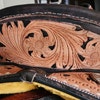 Selle western en cuir Ranch Roper avec ENSEMBLE CORRESPONDANT