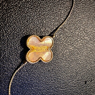 18K Gold Boho Heart Baroque Bracelet main image 0