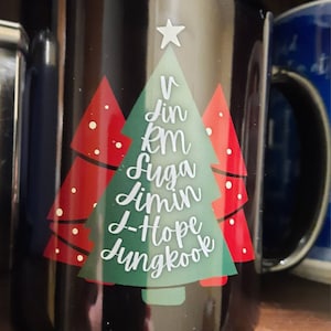 Personalized Gift for BTS Fan With Custom Name and Body Profile - Etsy