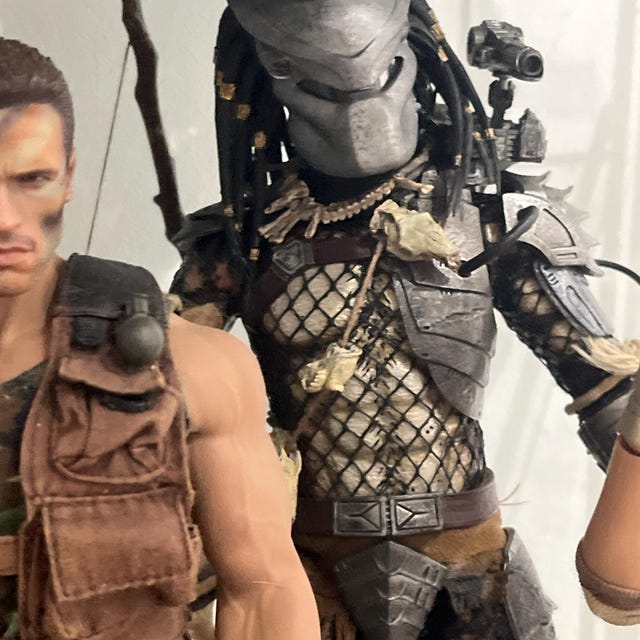 1/6 ホットトイズ　ジャングルハンター　プレデター パーツセット　カスタム 1/6 ホットトイズ ジャングルハンター プレデター パーツセット