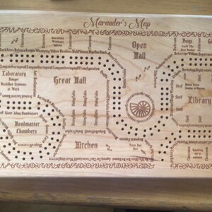 Game Of Thrones Westeros Cribbage Board Etsy