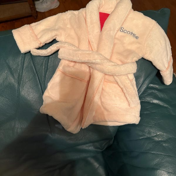 Personalized Baby’s Five-star Plush Robe - New Baby Gift - Baby/toddler ...