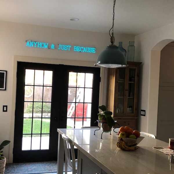 Custom Family Name Neon Sign - Personalized Last Name LED Sign ...